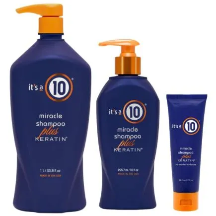 It's A 10 Miracle Daily Shampoo Plus Keratin